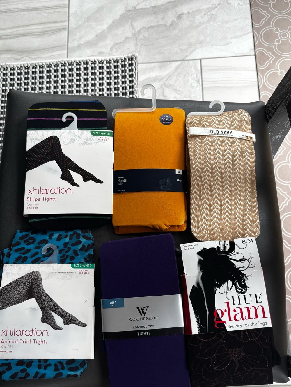 NWT Set of 6 tights